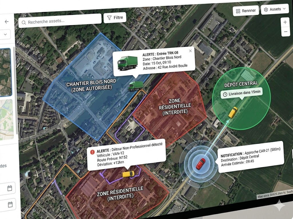 Système de geofencing avancé